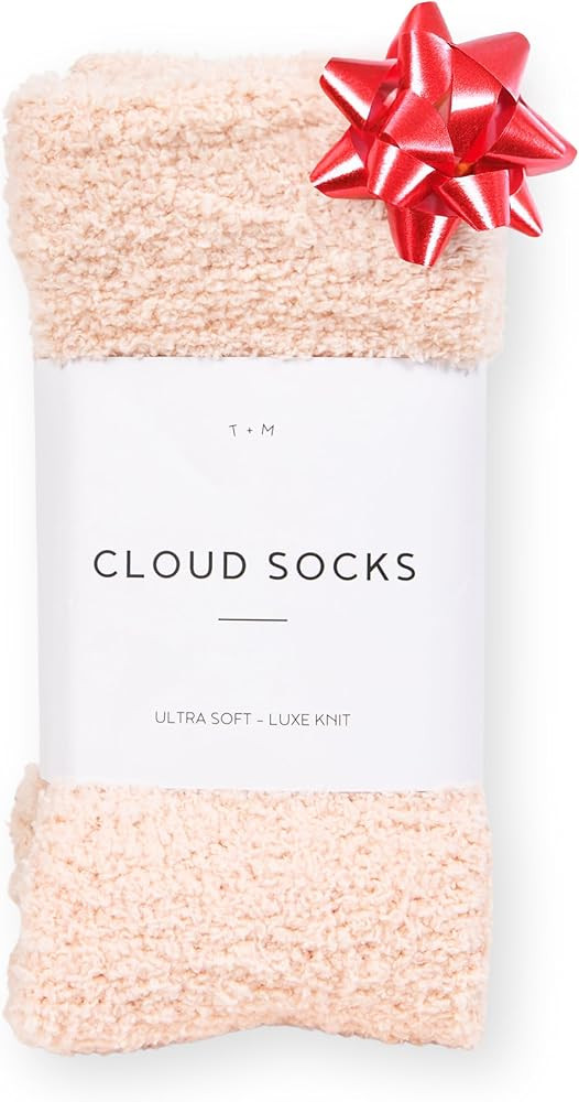 Unboxme Gifts Warm & Cozy Ultra-Luxe Cloud Sock for Women & Men - Super Soft Luxurious Fabric Sle... | Amazon (US)