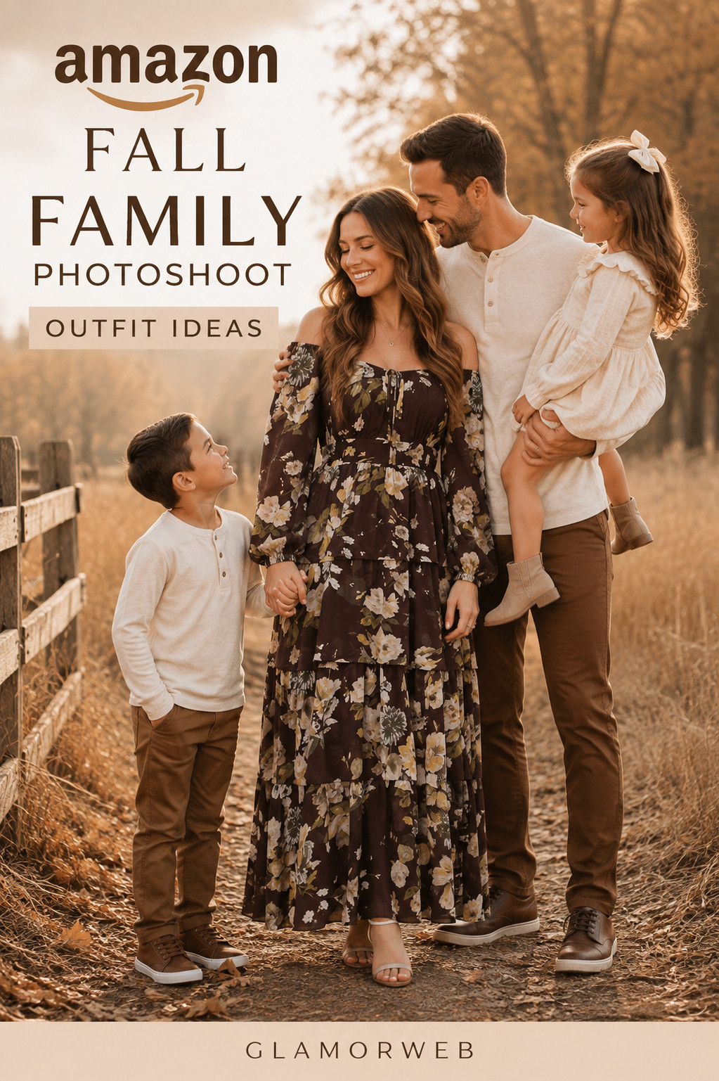 Golden hour + cozy outfits + your favorite people = the sweetest fall memories. 🤎 These Amazon family outfit ideas are perfect for outdoor photoshoots, Thanksgiving gatherings, pumpkin patches, and holiday cards. Stylish, affordable, and easy to mix and match for the whole family!

#AmazonMustHaves #AmazonDeals #FamilyPhotoOutfits #FallFamilyPhotoshoot #AutumnFashion #FallStyle #CozyOutfits #NeutralFashion #MomOutfit #FamilyFashion #PumpkinPatchOutfit #FallLooks #AmazonFinds #LTKStyle #LTKHome #FamilyMemories #WeekendOutfits #FallVibes #PhotoInspo #CozySeason 

 #LTKSeasonal #LTKU #LTKWedding