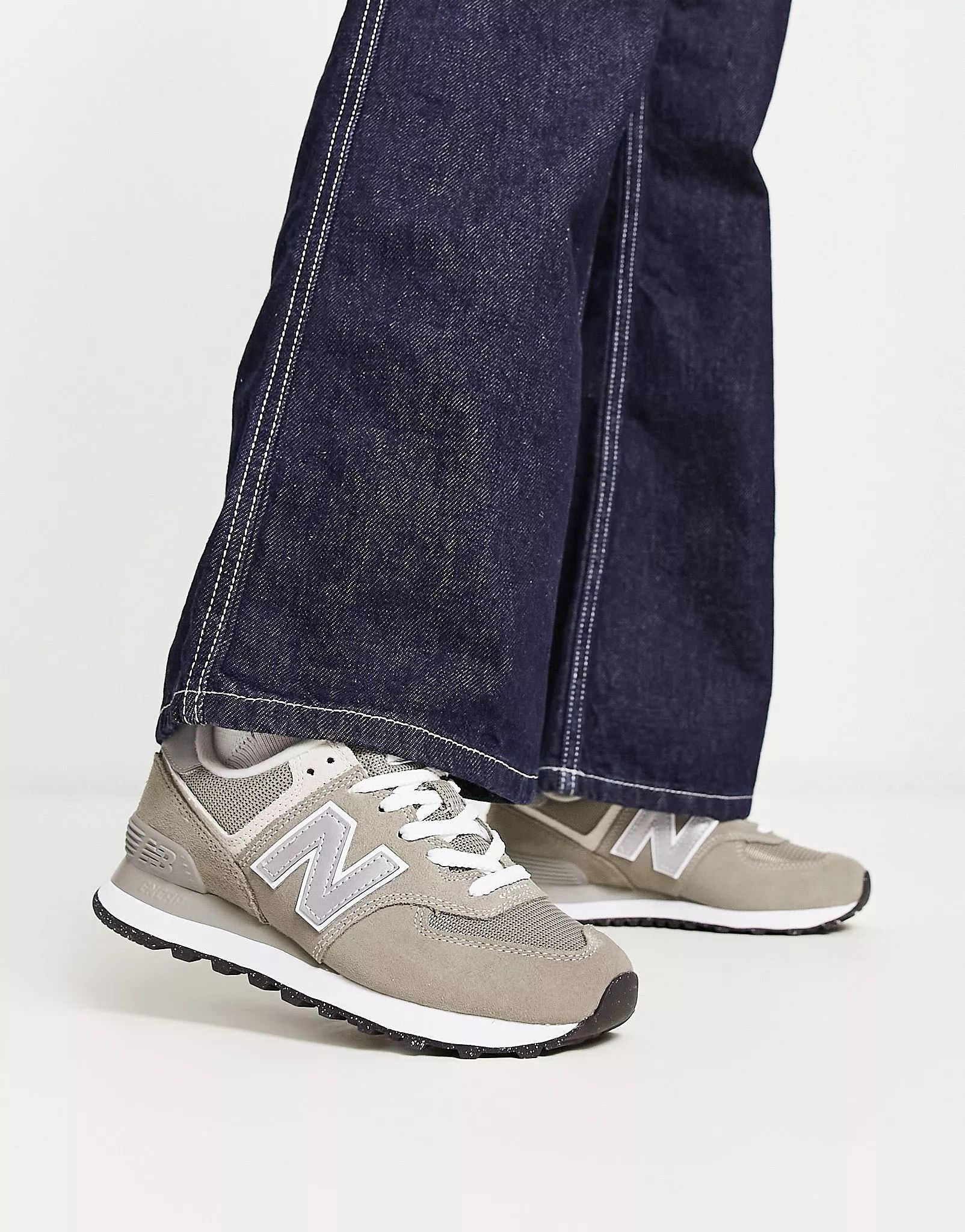 New Balance 574 trainers in grey | ASOS (Global)