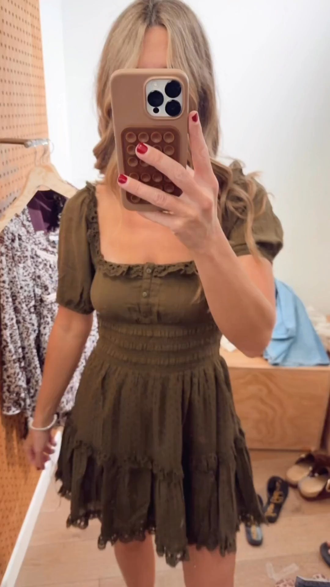 AMERICAN EAGLE x LTK FALL SALE - everything on sale including 25% off PANTS + JEANS- COPY/PASTE promo code for an additional 30% off everything! 🤎 fall outfits, jeans, sweatshirts, clogs 
Dress xs but small would be better 

#LTKOver40 #LTKSaleAlert #LTKFallSale