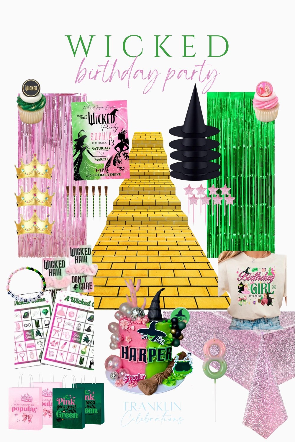 WICKED birthday party decor



#LTKHome #LTKKids #LTKParties