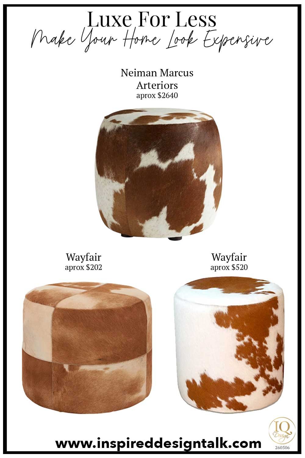 These designer inspired ottomans instantly add warmth, texture, and personality to a room. I love using them in living rooms, bedrooms, and under console tables for that layered high-end look. Shop these luxe-for-less ottoman finds inspired by Neiman Marcus and designer home decor trends. Happy designing 💕✨
Blog Designer Inspired Home Decor Finds 

 #LTKSeasonal #LTKOver40 #LTKHome