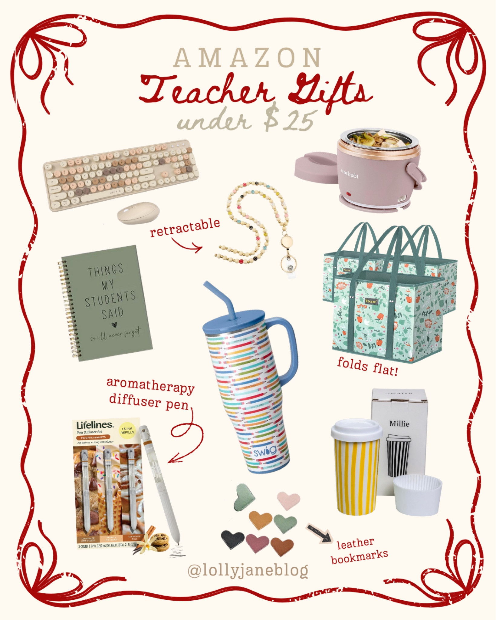 Teacher Gift Guide under $25 🍎✨
Our favorite finds your teacher will love and use. Lots of pretty & practical teacher gift ideas!



#LTKFindsUnder50 #LTKGiftGuide #LTKCyberWeek
