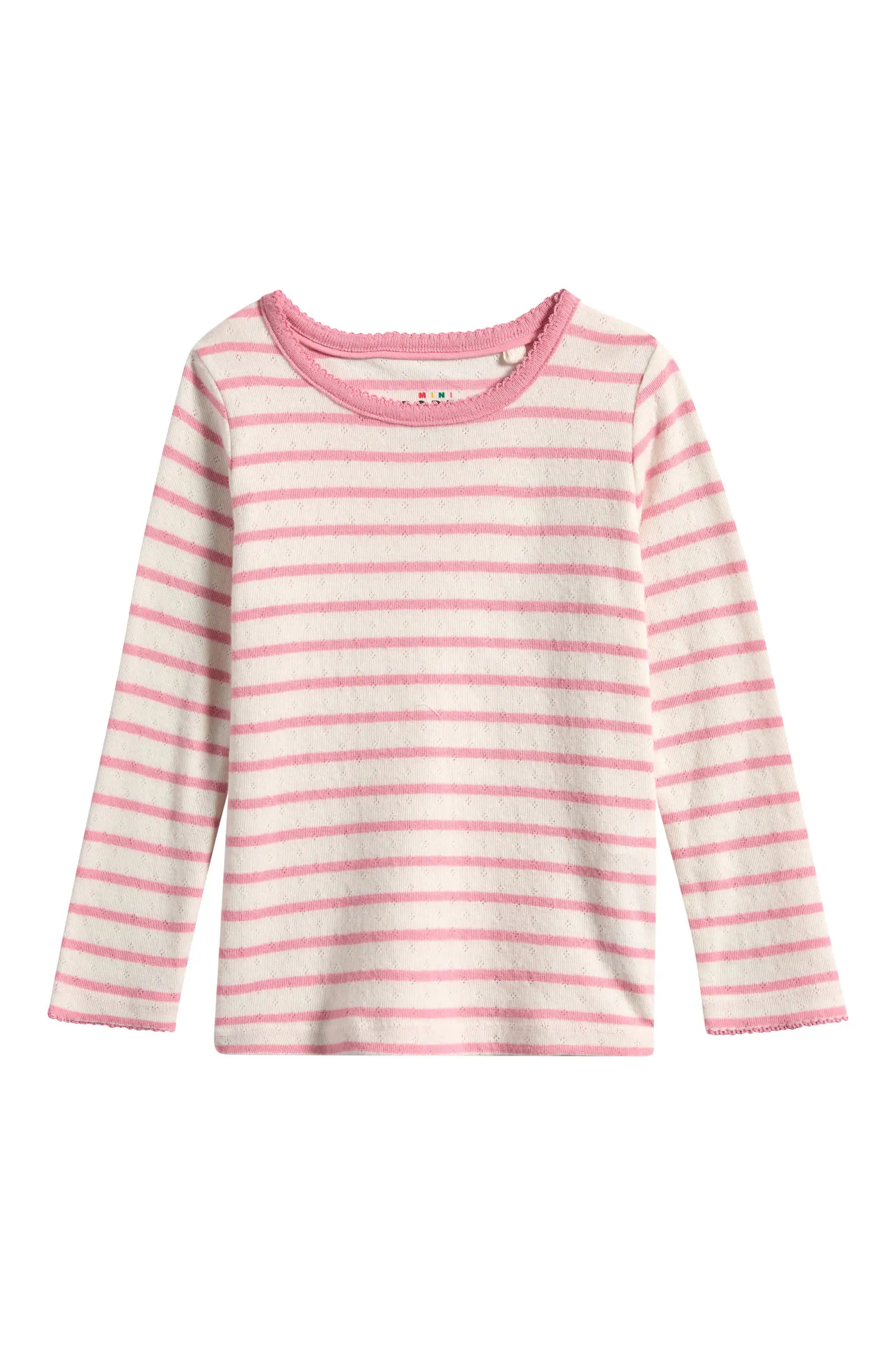 Kids' Stripe Long Sleeve Pointelle T-Shirt (Women) | Nordstrom | Nordstrom