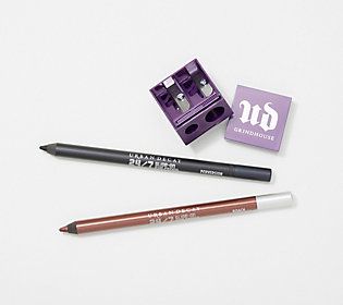 Urban Decay 24/7 Eyeliner Pencil Duo with Sharpener | QVC