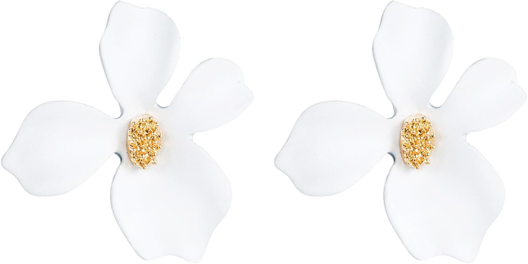 Big Flower Dangle Earrings Long Flower Tassel Earrings for Women Boho Hypoallergenic Floral Earri... | Amazon (CA)