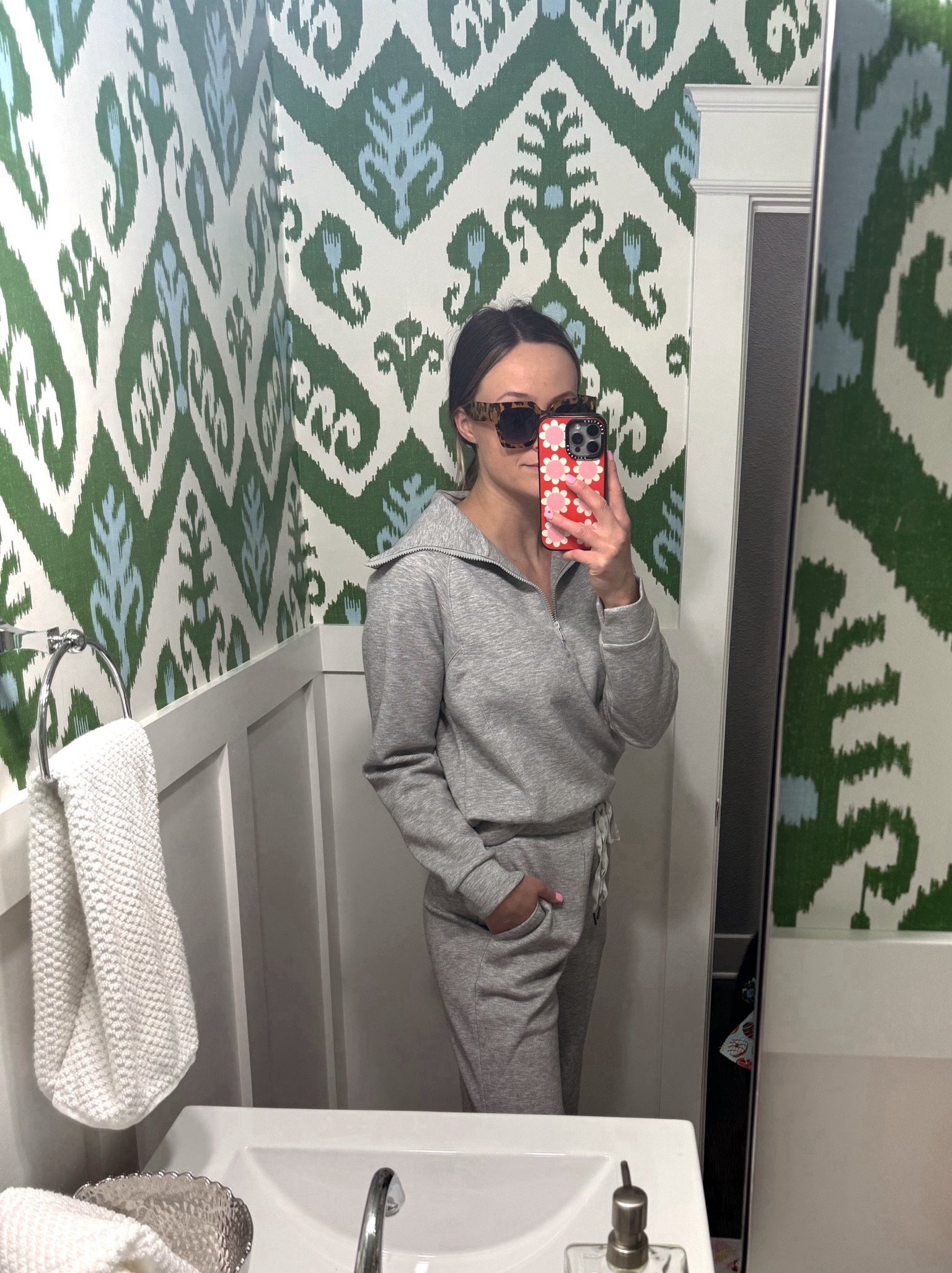 Amazon sunnies & lounge set! The most comfortable set EVER. Also resistant to pet hair! Runs TTS. 

Amazon finds, sunglasses, lounge set, sweatpants, winter, comfy, travel set, under 50

#LTKfindsunder50 #LTKMostLoved #LTKtravel