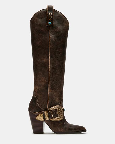 LASSO BUCKLE BROWN DISTRESSED | Steve Madden (US)