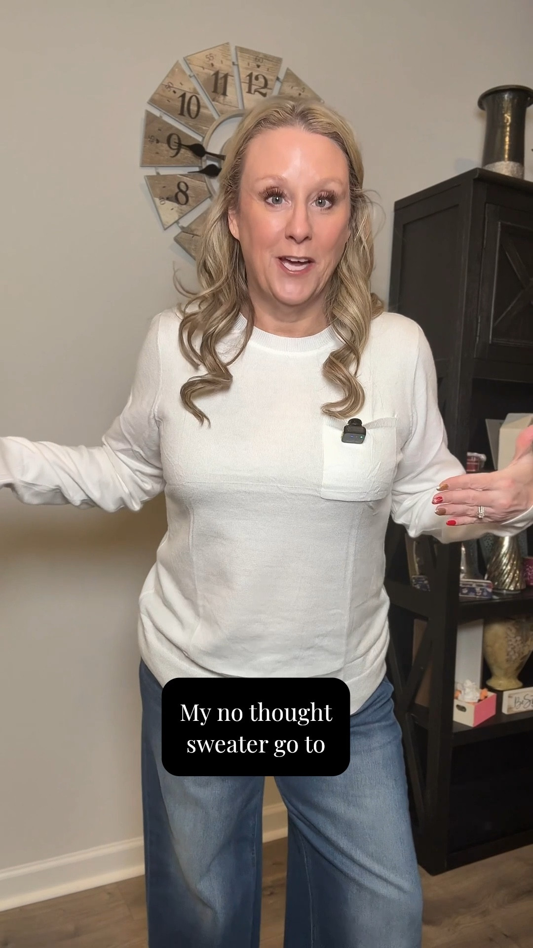 This one works for real life: sitting, moving, errands, work. Soft, lightweight, and not fussy. 
I may earn a commission if you shop through my links.

#LTKootd #LTKOver40 #LTKMidsize