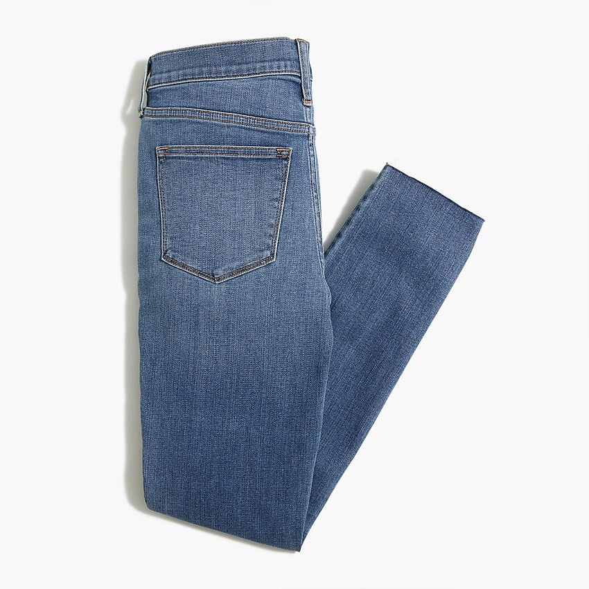 8" midrise skinny jean with cut hem in vintage cape wash | J.Crew Factory