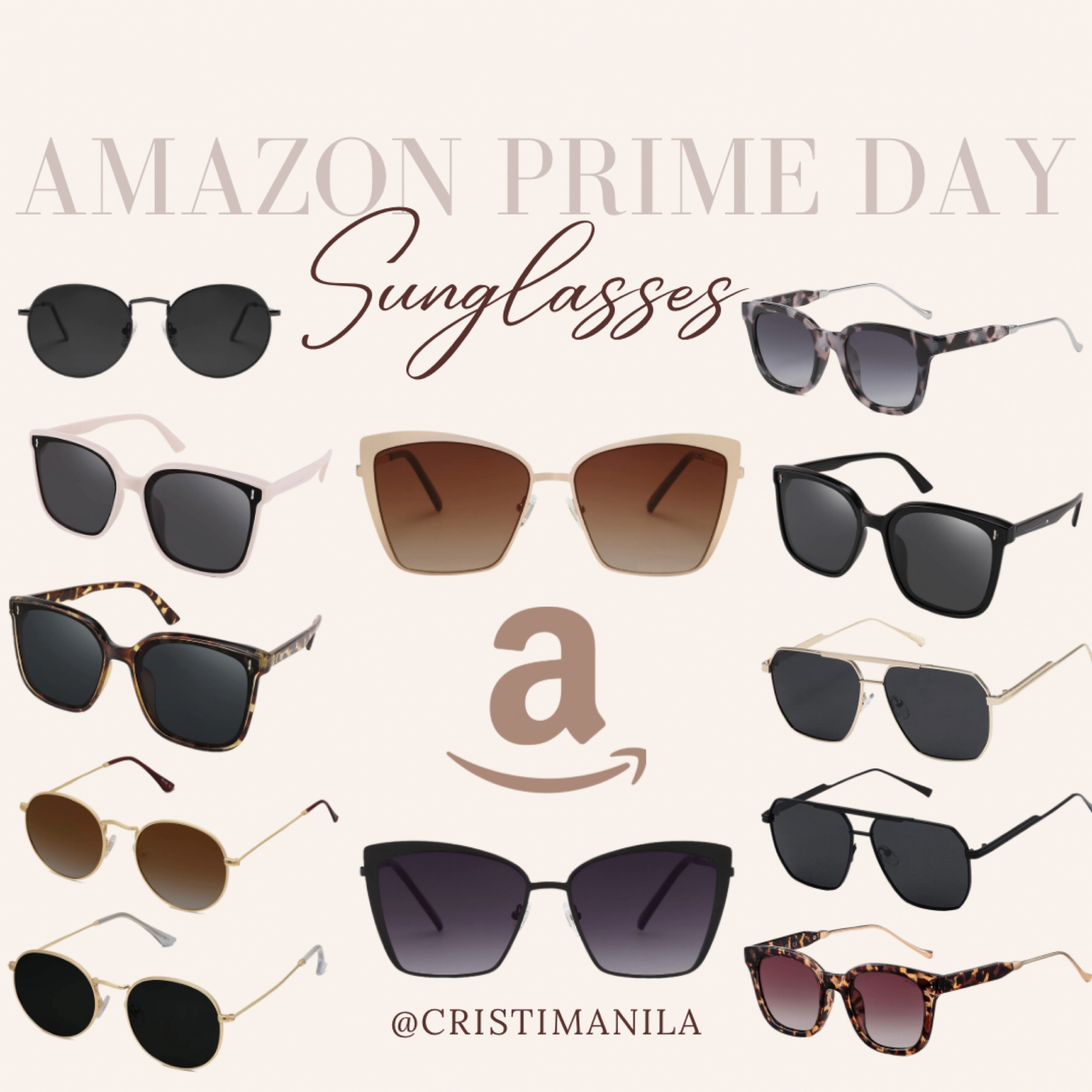 So many affordable sunglasses! And the quality is 🙌🏻 can't beat that! #amazonprimeday #primeday #sunglasses #affordablesunglasses #amazonfinds 

#LTKxPrimeDay #LTKsalealert #LTKstyletip
