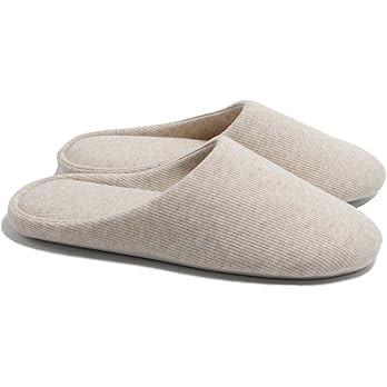 ofoot Womens House Washable Cotton Memory Foam Slippers Indoor Slip On Shoes Bedroom Sleepers Lig... | Amazon (US)