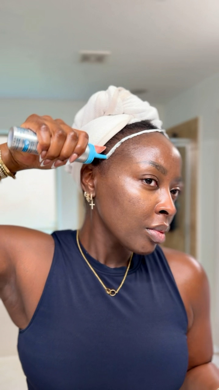 Quick morning routine! Worked out, even though it was hard, because we have goals!

#LTKmorningroutine