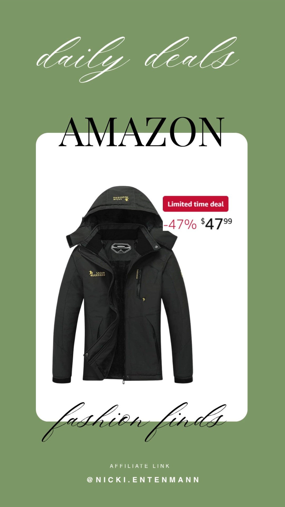 Bundle up in a Winter Snow Coat that blocks wind, stays surprisingly lightweight, and turns icy commutes into cozy adventures while keeping style intact and warmth officially uncompromised every day.
#WinterCoat #SnowCoat #Outerwear #ColdWeatherStyle #WinterStyle #CozyOuterwear #WarmCoat #PufferCoat #SkiCoat #SnowReady
 

 #LTKSeasonal #LTKSaleAlert #LTKStyleTip