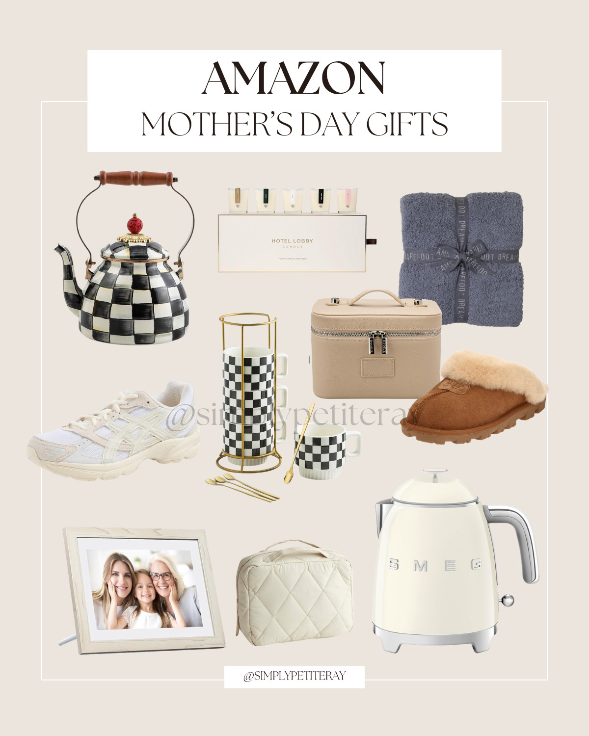 Treat mom to something special this Mother's Day! From cozy slippers to stylish tea kettles, these picks are sure to delight.

Amazon Mother’s Day gifts, cozy slippers and stylish tea kettles Amazon finds, thoughtful and practical gift ideas for mom, home and comfort essentials she’ll love, affordable yet elegant Mother’s Day picks, everyday luxury gifts for her, unique and useful presents for moms, last-minute Amazon gift inspiration

#MothersDayGifts #AmazonFinds #GiftIdeasForMom #CozyLiving #HomeEssentials #GiftInspo #LTKFinds #AmazonFavorites 
 

 #LTKMothersDay