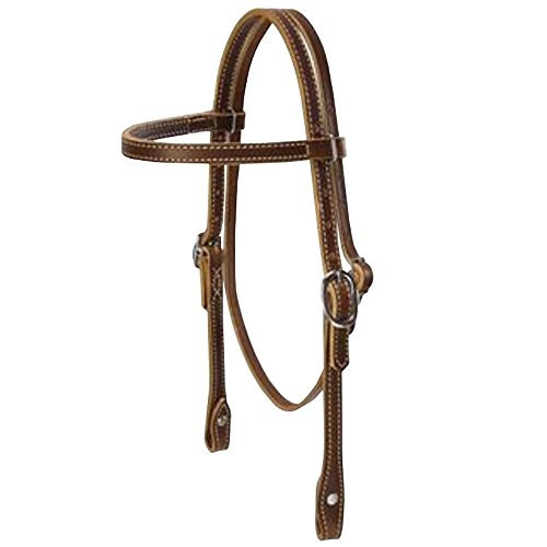 Weaver Equine Pony Headstall, Doubled and Stitched Harness Leather | Amazon (US)