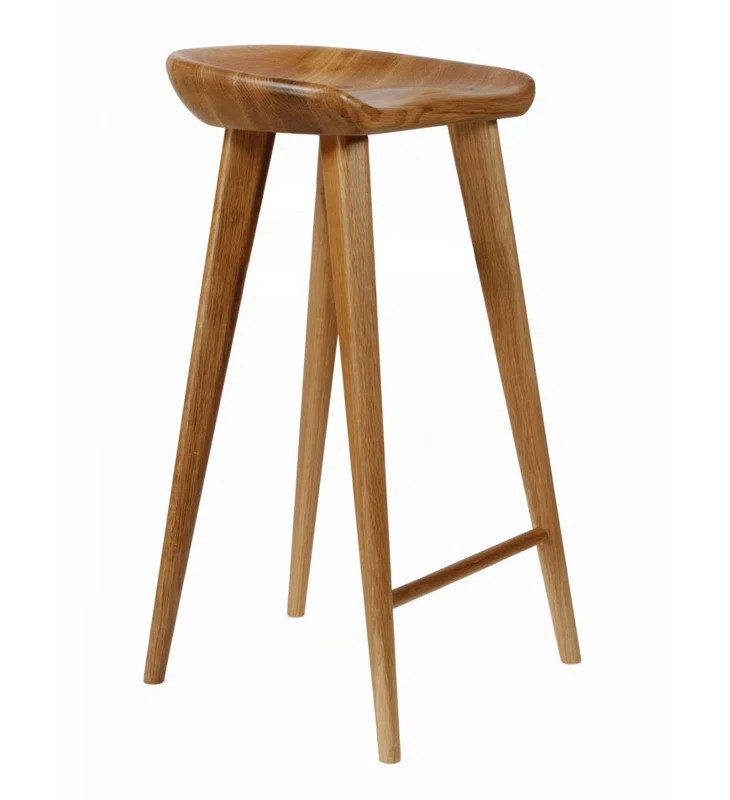 Asberry Solid Wood 29" Bar Stool | Wayfair Professional