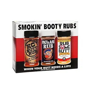 Rub Your Butt Championship BBQ Seasoning Gift Pack | Amazon (US)