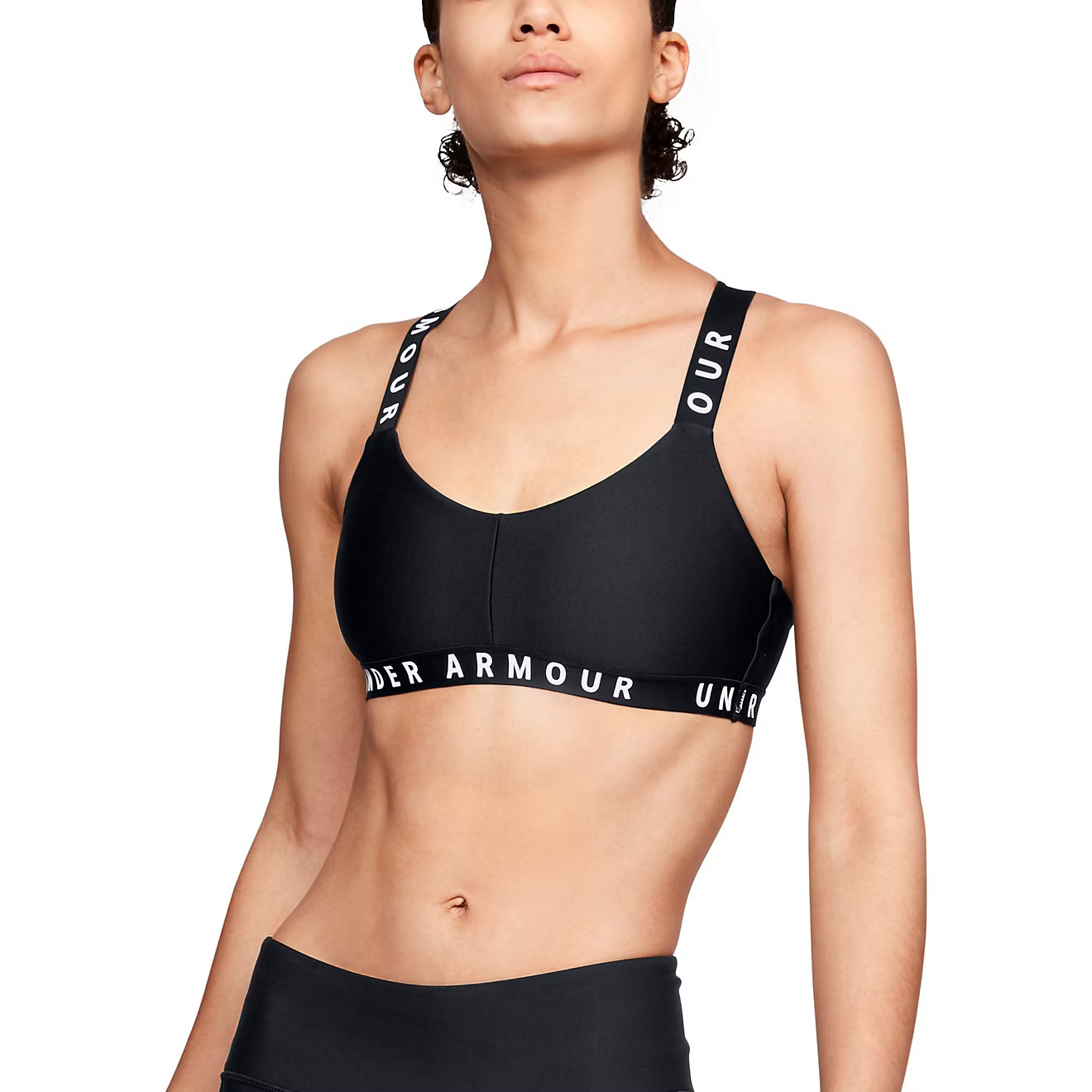 Under Armour Women's Wordmark Strappy Low-Support Sportlette Sports Bra | Academy Sports + Outdoor Affiliate