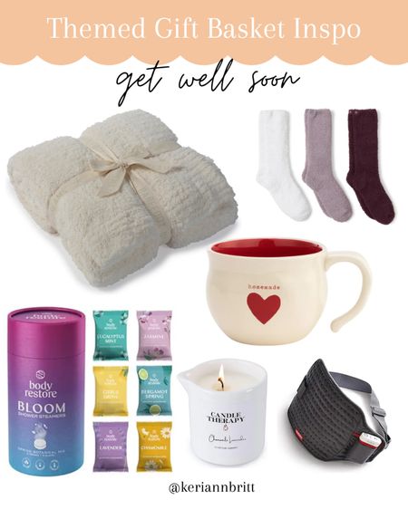 Themed Gift Basket Ideas for Recovering Friends and Family - Perfect for those recovering from surgery, illness, and accident, etc.

#LTKGiftGuide