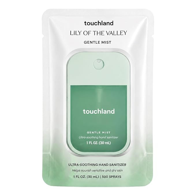 Touchland Hand Sanitizer Spray, Lily of the Valley, Fresh Floral, TSA Ready | Amazon (US)
