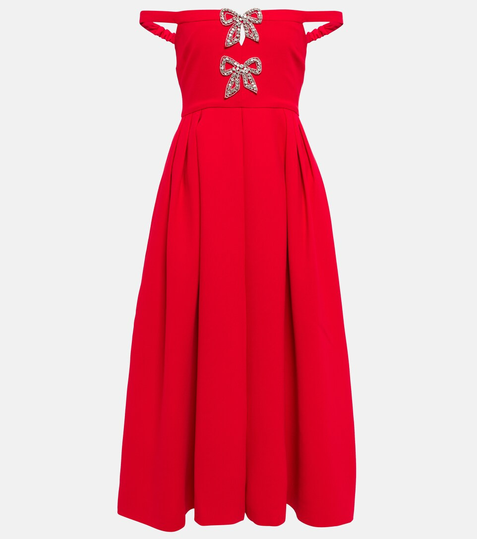 Embellished off-shoulder midi dress | Mytheresa (US/CA)