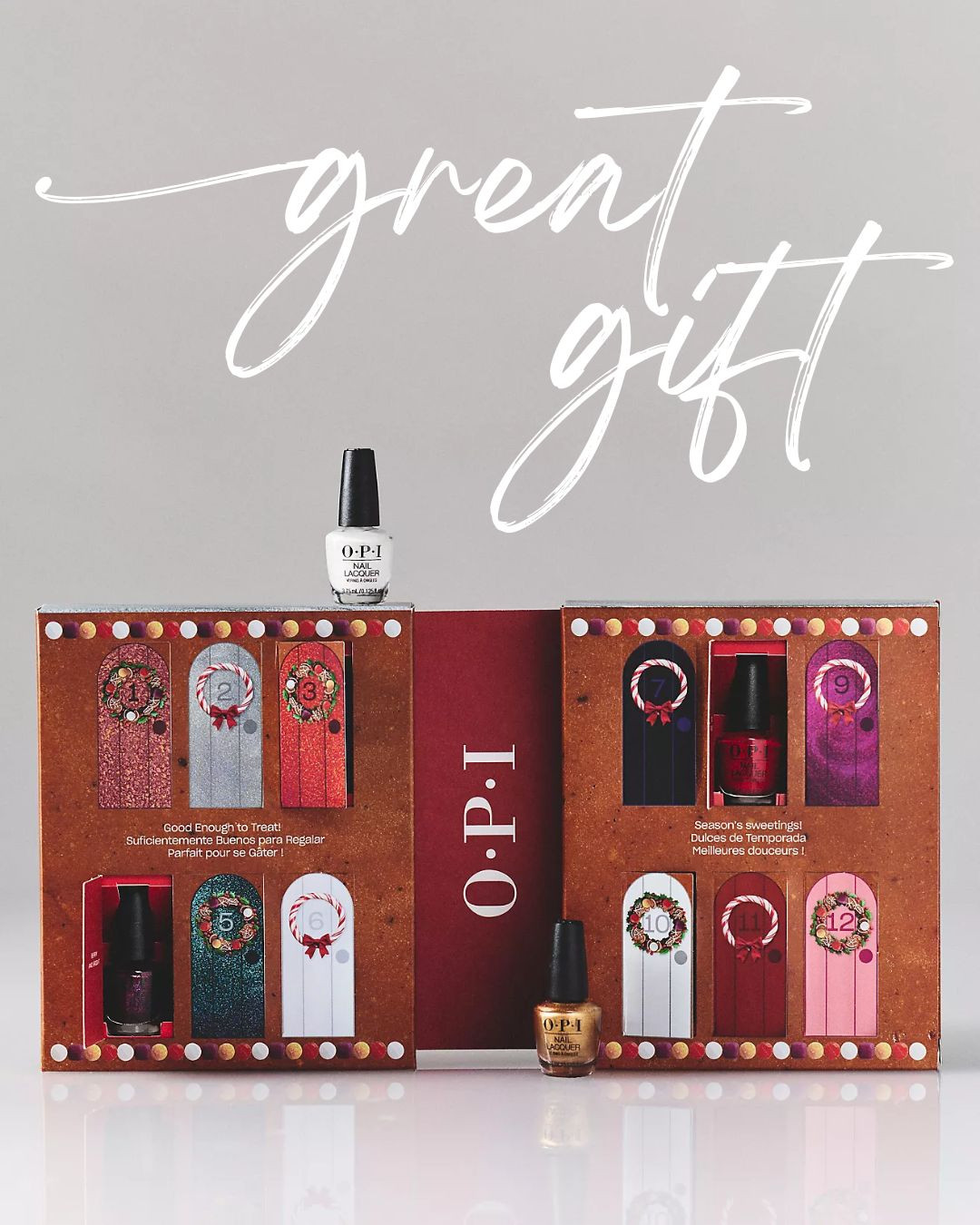 Great little gift-OPI nail polish assortment! Thoughtful, stylish, and affordable gifts for everyone on your list — from cozy favorites to trending must-haves!

gift ideas, holiday gift guide, christmas gifts, seasonal shopping, holiday trends

#HolidayGiftGuide #GiftIdeas #ChristmasGifts #LTKHoliday #GiftInspo #HolidayStyle #LTKFinds #HolidayShopping 

 #LTKGiftGuide #LTKHoliday