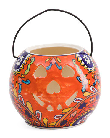 Ceramic Jack O Lantern Pumpkin Decor | TJ Maxx