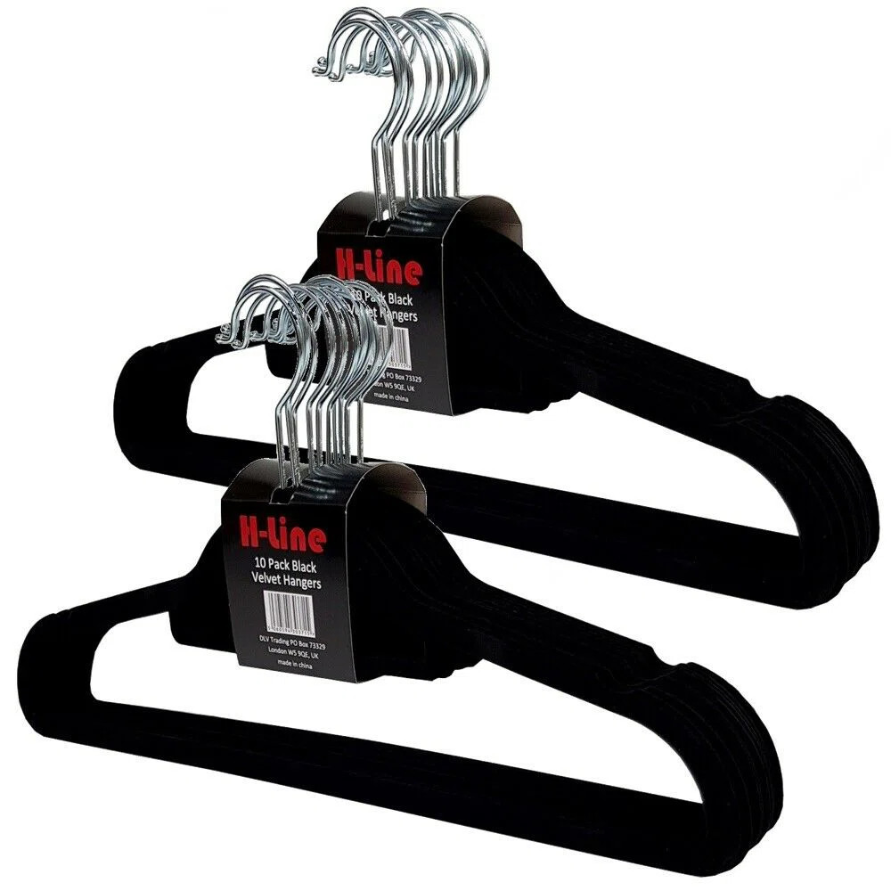 Velvet Standard Hanger for Dress/Shirt/Sweater (Set of 20) | Wayfair UK