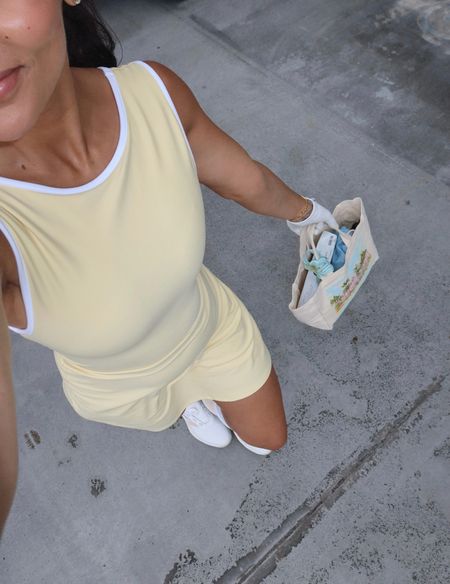 New Abercrombie YPB dress💛 Material is even better than the traveler dress! Wearing S

activewear traveler dress golf outfit golf dress yellow dress summer outfit 

#LTKFitness #LTKActive #LTKFindsUnder100