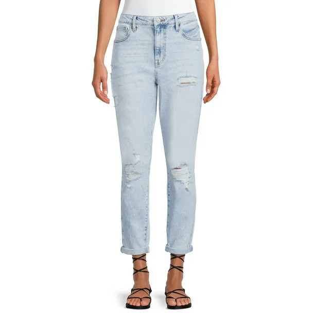 No Boundaries Juniors' Mom Jeans | Walmart (US)