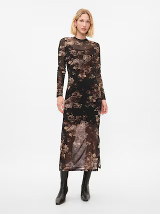 Mesh Midi Dress | Gap (US)