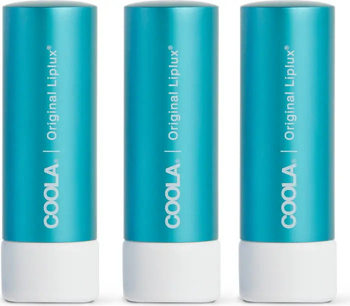 Trio of Classic Liplux® Lip Balm SPF 30 $36 Value | Nordstrom