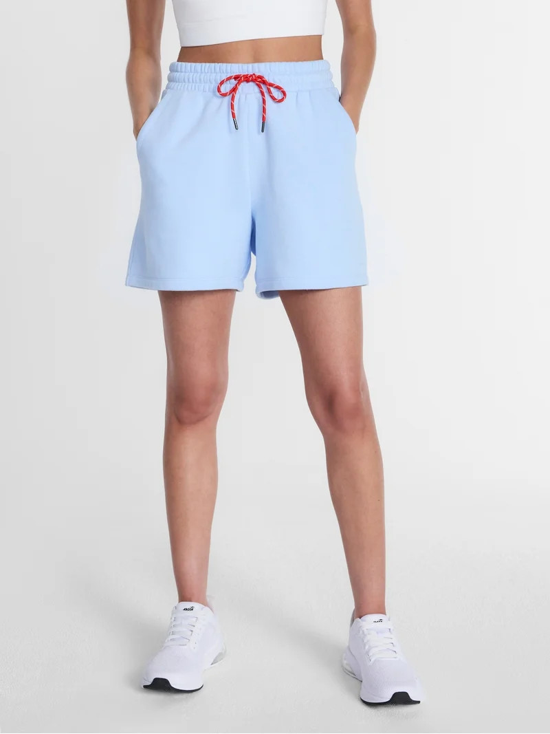 Athletic Works Women's and Women's Plus Fleece Shorts, 5'' Inseam, Size XS-4X | Walmart (US)