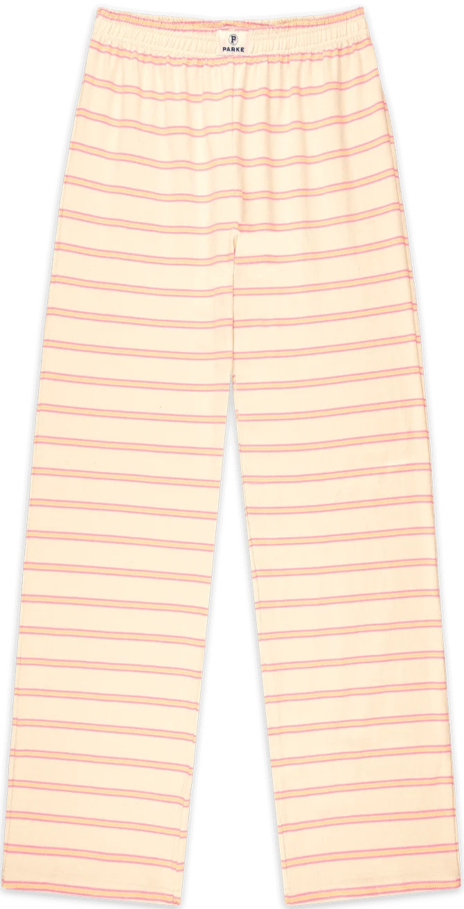 Striped Cotton Boxer Pants | Parke