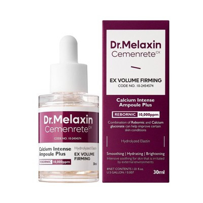 Dr.Melaxin Cemenrete Calcium VOLUME Intense Ampoule Plus (1.01 oz) 8809886481710 visibly firmer, denser, and more voluminous glow | Target