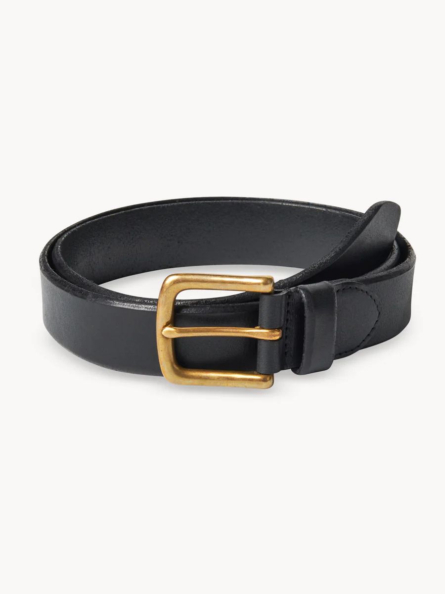 Black Full-Veg Workman's Belt - Buck Mason- Modern American Classics | Buck Mason