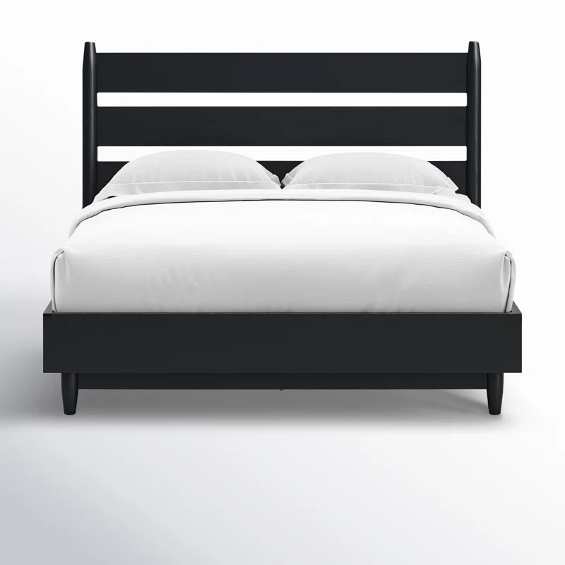 Liubomiras Solid Wood Bed | Joss & Main