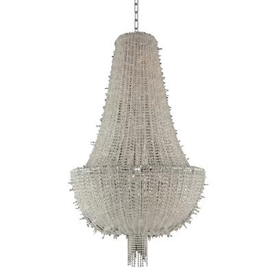 Cielo 20-Light Unique / Statement Empire Chandelier | Wayfair North America