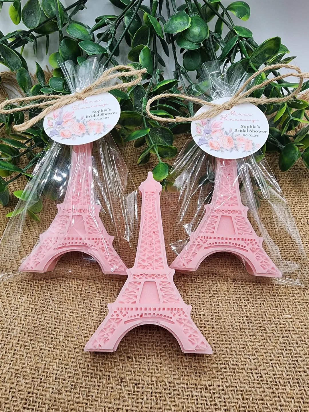 Eiffel Tower Soap Favors Eiffel Tower Gift Paris Baby Shower Soap Favors, Wedding Favors, Elegant... | Etsy (US)