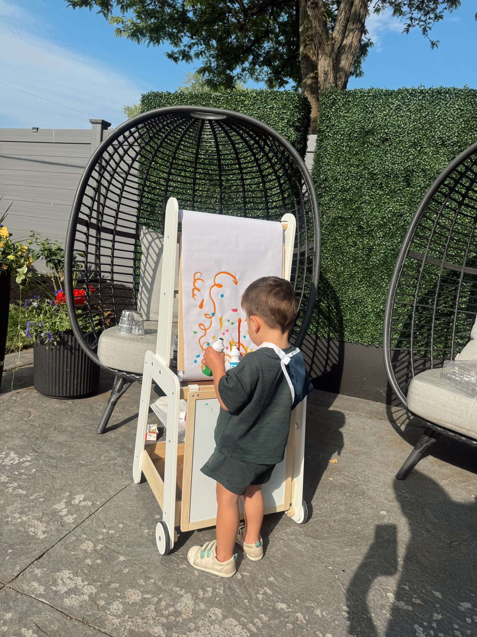 We are loving this new art easel from PBK! Perfect for outdoor entertainment - paint, markers, and chalk. 

#LTKKids #LTKHome #LTKSeasonal
