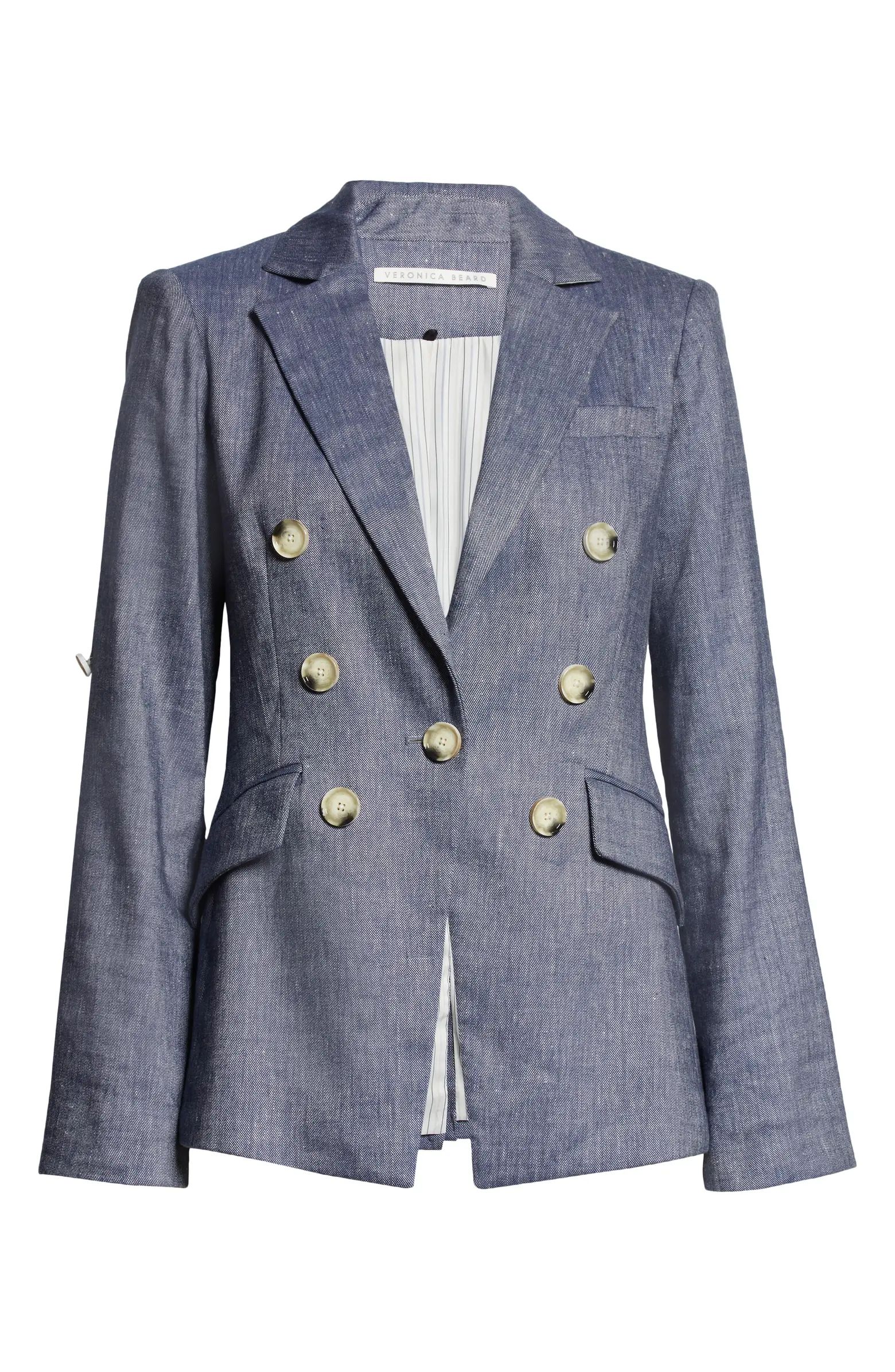 Kelson Linen Blend Dickey Jacket | Nordstrom