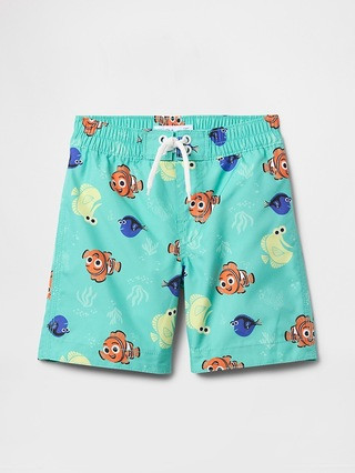 babyGap × Disney Print Swim Trunks | Gap Factory