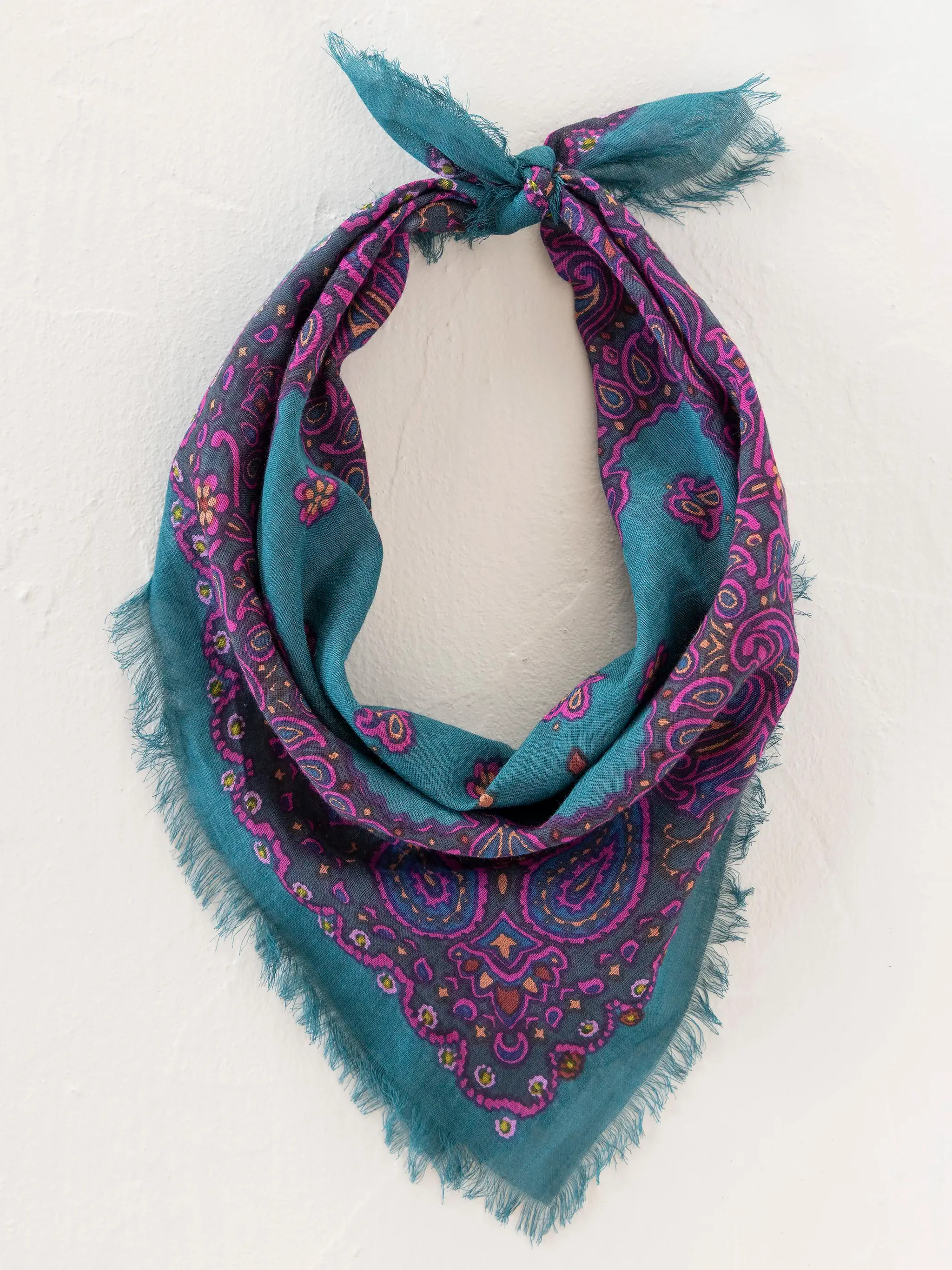 Printed Cotton Bandana | Natural Life
