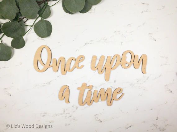 Once Upon A Time Sign  Painted Nursery Wood Sign  Signs For | Etsy | Etsy (US)