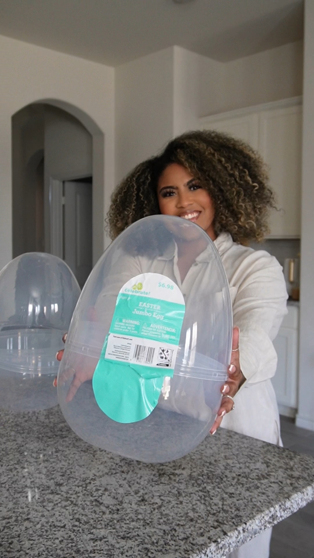 Walmart Viral Jumbo Easter Eggs 🐣🪺Snagged these jumbo plastic eggs and they were perfect for making baskets for my boys and a switch from the normal basket 🙌🏽 

#LTKFamily #LTKGiftGuide #LTKSeasonal