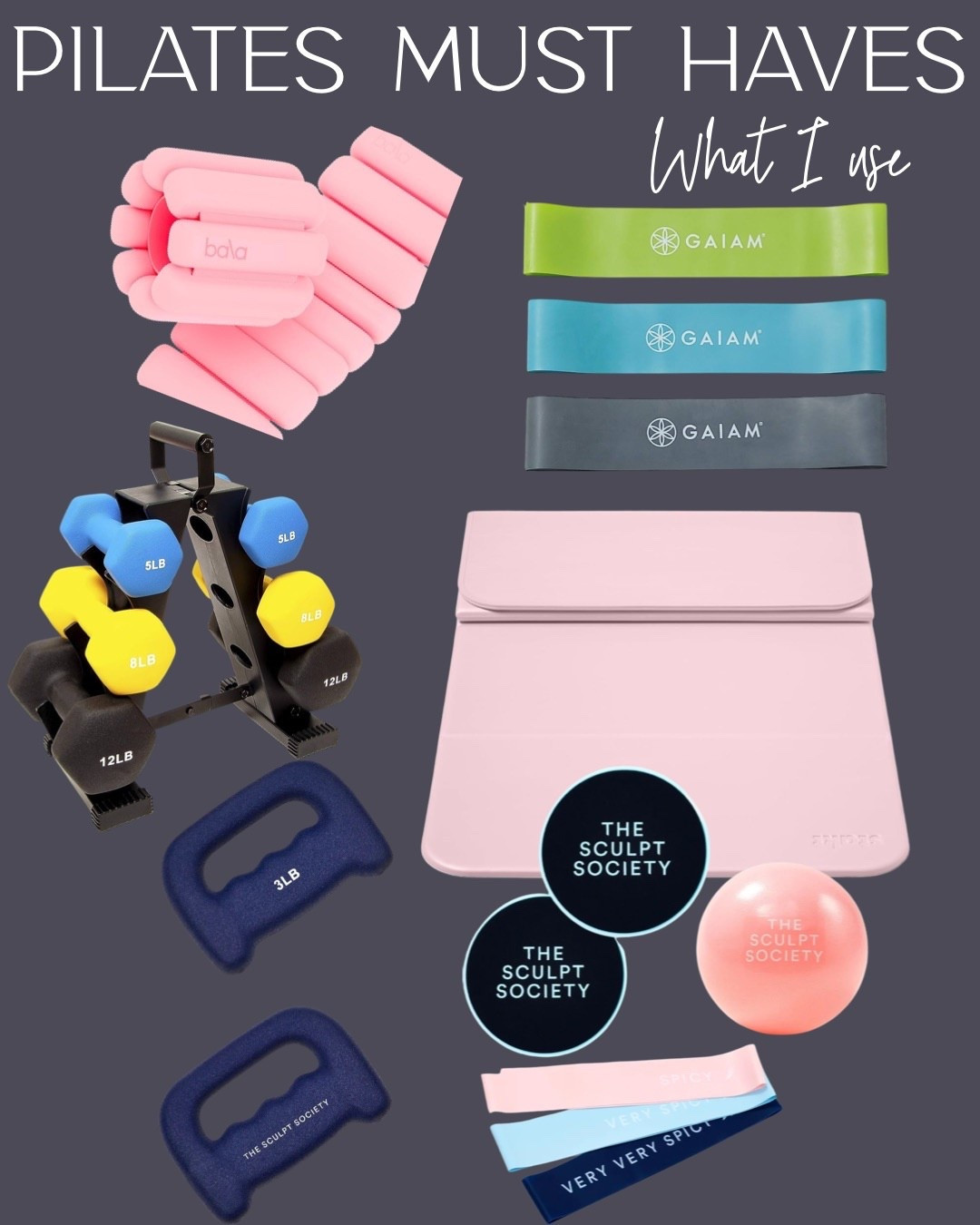 All my at home Pilates equipment must haves 

#LTKActive #LTKfitnessgoals