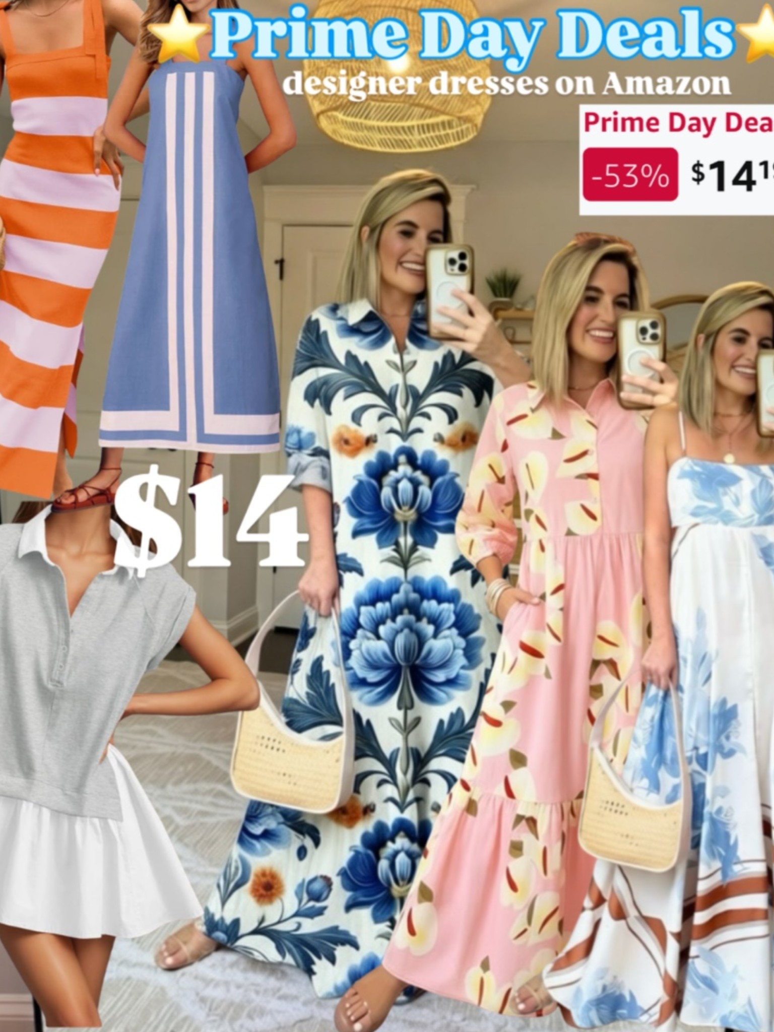 BEST of Amazon Prime Day Sale⭐️✨$11 Free People Sets, $12 Farm Rio Look dresses, $10 Tops that give Tuckernuck and Comfy Pull in bottoms you’ll love , $9 Shoes👡 👌 and more  deals that will blow your mind!✨


✨SIZING✨Everything is petite friendly I’m 5’2” 125lbs wearing small top/dress and small/4 bottoms 
.
#ad #founditonamazon @amazon finetoo, cool cute, 
Amazon big spring sale, Amazon dress, Amazon shorts, Amazon look for less, spring dress, white denim, mom shorts, two piece sets, travel outfit, resortwear, finetoo, cool cute, comfy bras, basics Athleisure, Walmart jeans, spring clothes, found it on Amazon, spring dress, spring shoes, target shoes, sandals, shoes, SPANX, Walmart finds, 2 piece set, sale, Skincare, anti aging skin care, pdrn, red light therapy,  jeans,,

#LTKSaleAlert #LTKPetite #LTKHome