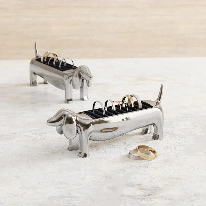 Dachsie Ring Holder - A Playful Way to Store Your Rings | Umbra | Umbra