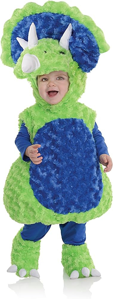 Underwraps Toddler's Triceratops Belly Babies Costume | Amazon (US)